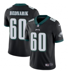 Youth Nike Philadelphia Eagles #60 Chuck Bednarik Black Alternate Vapor Untouchable Limited Player NFL Jersey