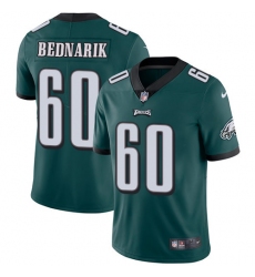 Youth Nike Philadelphia Eagles #60 Chuck Bednarik Midnight Green Team Color Vapor Untouchable Limited Player NFL Jersey