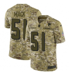 Youth Nike Atlanta Falcons #51 Alex Mack Limited Camo 2018 Salute to Service NFL Jersey