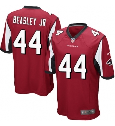 Men's Nike Atlanta Falcons #44 Vic Beasley Game Red Team Color NFL Jersey