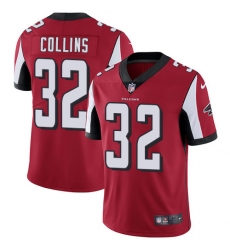 Youth Nike Atlanta Falcons #32 Jalen Collins Red Team Color Vapor Untouchable Limited Player NFL Jersey