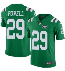Youth Nike New York Jets #29 Bilal Powell Limited Green Rush Vapor Untouchable NFL Jersey