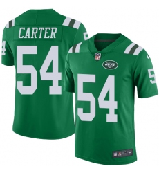 Youth Nike New York Jets #54 Bruce Carter Limited Green Rush Vapor Untouchable NFL Jersey