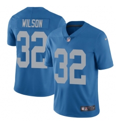 Youth Nike Detroit Lions #32 Tavon Wilson Limited Blue Alternate Vapor Untouchable NFL Jersey