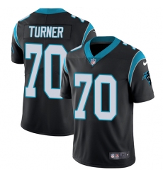 Youth Nike Carolina Panthers #70 Trai Turner Black Team Color Vapor Untouchable Limited Player NFL Jersey