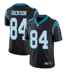 Men's Nike Carolina Panthers #84 Ed Dickson Black Team Color Vapor Untouchable Limited Player NFL Jersey