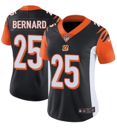 Women's Nike Cincinnati Bengals #25 Giovani Bernard Vapor Untouchable Limited Black Team Color NFL Jersey