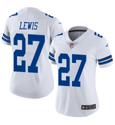 Women's Nike Dallas Cowboys #27 Jourdan Lewis White Vapor Untouchable Limited Player NFL Jersey