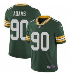 Youth Nike Green Bay Packers #90 Montravius Adams Green Team Color Vapor Untouchable Limited Player NFL Jersey