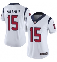 Women's Nike Houston Texans #15 Will Fuller V Limited White Vapor Untouchable NFL Jersey