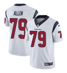 Men's Nike Houston Texans #79 Jeff Allen Limited White Vapor Untouchable NFL Jersey
