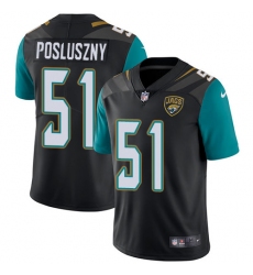 Men's Nike Jacksonville Jaguars #51 Paul Posluszny Black Alternate Vapor Untouchable Limited Player NFL Jersey